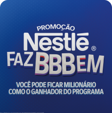 Promoção Nestlé Faz BBBem